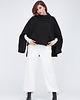 kurtki damskie Cut-up jacket black 1