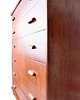 komody Duńska komoda teak Danish Modern  lata 60  6 szuflad 105x80x42cm 8