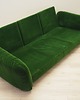 sofy i szezlongi Sofa welurowa zielona, włoski design, lata 70,  Busnelli,  Arrigo Arrigoni 9