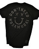 t-shirty męskie Czarny Długi T-shirt Smile Black 1