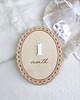 niemowlak - inne Tabliczka do zdjęć dla noworodka, tabliczka z miesiącami, pierwszy rok 1