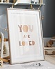 obrazy i plakaty do pokoju dziecięcego Plakat You Are Loved P42 2