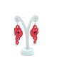 kolczyki soutache Czerwone kolczyki soutache - kolekcja Lady in Red 1