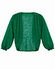 swetry damskie  Lekki kardigan wełniany damski Klara - Szmaragdowy 2