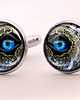 kolczyki szklane Kolczyki duże wiszące Steampunk eye 4