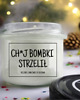 świece zapachowe Świeca sojowa CH*J BOMBKI STRZELIŁ 235 ml Mikuno 1