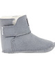buty dziecięce Skórzane buciki niechodki szare 3