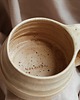 kubki Ceramiczny, ręcznie robiony kubeczek WOLNIEJ śmietanka 300ml 7