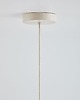 lampy wiszące Lampa sufitowa kremowa Benavid Ø100 cm 3