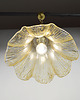 lampy wiszące Szklana lampa wisząca, lata 70 8