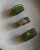 pierścionki - różne Pierścionek Beadingowy Green 5