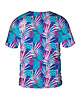 t-shirty męskie Męski T-shirt DR.CROW Palms Blue 1