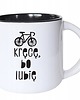 kubki Kręcę bo lubię, kubek dla rowerzysty z pudełkiem 2