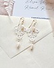 Biżuteria ślubna Kolczyki ślubne z perłami  Lace Me Pure 3 1