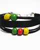 bransoletki drewniane Bransoletka - Rasta, sznurki 2 1