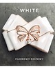 broszki Brosza  White z Kokardą Rose Gold 1