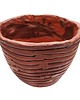 doniczki Doniczka Ceramiczna Ręcznie Robiona Brązowa 23x19 cm 2