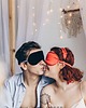opaski na oczy Jedwabny set: poszewka + opaska na oczy + opaska 5