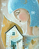 inne Prawdziwy dom zawsze ma otwarte serce Giclee 3