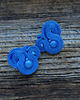 kolczyki soutache Niebieskie kolczyki sutasz 2
