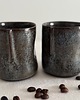 kubki Czarka HugMe Czarny Granit Ceramika 250ml 6