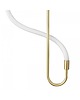 kinkiety Lampa Ścienna Kinkiet Ścienny Lampa Metalowa LED Violin Złota 90 cm 2