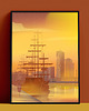 plakaty Plakat GDYNIA, port, Bałtyk, Zatoka 1