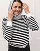 szale damskie Chusta GOOD FLOW Jasnoszara 2
