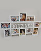 ramki na zdjęcia Multirama ramka na zdjęcia z napisem  Rodzinka 10 zdjęć 1