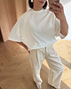 t-shirt damskie T-shirt Chillout ecru crew neck 3