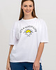 t-shirt damskie T-SHIRT DAMSKI   z nadrukiem ,, ITS A GOOD LIFE"  biała 2