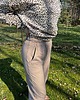 bluza z kapturem damska Bluza dresowa z kapturem w cętki 3