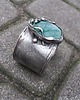 bransoletki wire wrapping Zielona łąka  - bransoletka regulowana 3