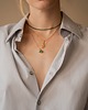 chokery Choker zielony spinel 4