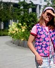 kamizelki damskie Pikowana kamizelka w maki 1