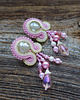 kolczyki soutache Cukierkowe kolczyki soutache 2
