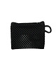 portfele damskie MINI Portfel Mesh BLACK 1