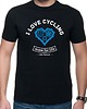 t-shirty męskie Koszulka T-SHIRT. I love cycling 1