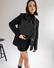 plecaki LOTUS Black Vegan-Leather Mini Backpack 4