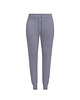 spodnie materiałowe damskie Spodnie joggersy lavenda 2