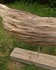 świeczniki i świece Rzeźba, dekoracja ze starego drewna /10/ rękodzieło handmade japandi 2
