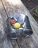 bransoletki wire wrapping Kolorowe kropki - bransoletka regulowana 3