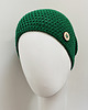 czapki damskie Czapka całoroczna przejściowa cienka bawełna s/m unisex soczysta zieleń 2