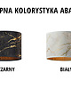 kinkiety Biały kinkiet ścienny do sypialni ELVORA MARMUR 3
