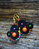 kolczyki soutache Kolorowe Lentinki- kolczyki soutache 2