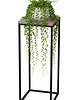 kwietniki Kwietnik Metalowy Drewno TAVOLO 60cm czarny loft 5