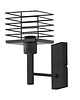 kinkiety Czarny kinkiet do sypialni w stylu industrialnym ANDULO LOFT 4