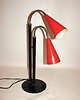 lampy stołowe Minimalistyczna lampa biurkowa, lata 70 4