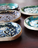 mydelniczki Mydelniczka, akcesoria do łazienki, ceramiczna, wzory, granatowa 4
