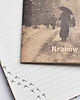 notatniki i albumy Notes z czarno-białymi fotografiami 15x10 Kraków Pani na ul. Floriańskiej 2